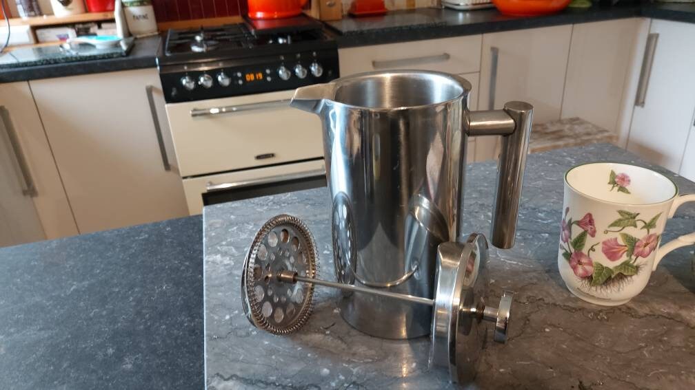 John Lewis Coffee Pot Percolator Stainless Steel Classic Look Etsy