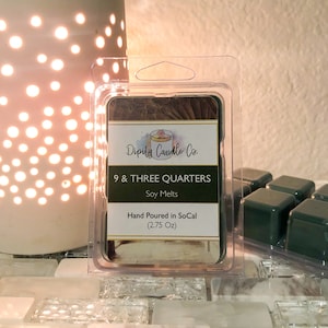 Soy Wax Melts- 9 & Three Quarters (TXT TOMORROW X TOGETHER, Smells Like Draco Malfoy Inspired, Mahogany Apple Cologne Scented)