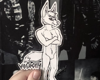 Custom Pen Sketch Furry/Fursuit/Fursona Badges (PACK OF TWO)