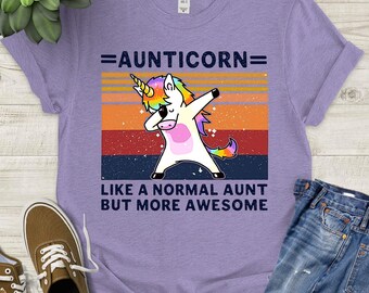 aunticorn t shirt uk