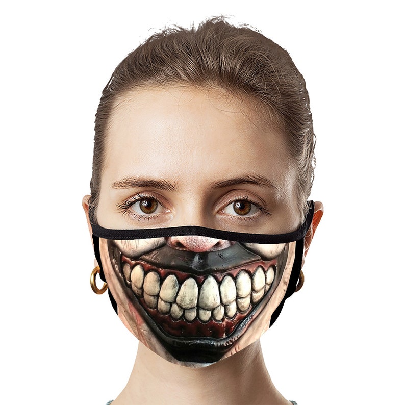 American Horror Story Twisty The Clown Face Mask Cloth