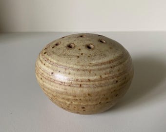 Vintage Stoneware Potpourri Holder