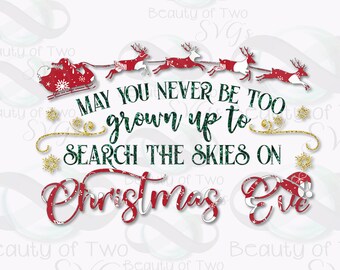 Christmas Santa png Sublimation, Search the skies Sublimation Design png, Santa Sleigh png, Instant Download, Clipart, Sublimation Download