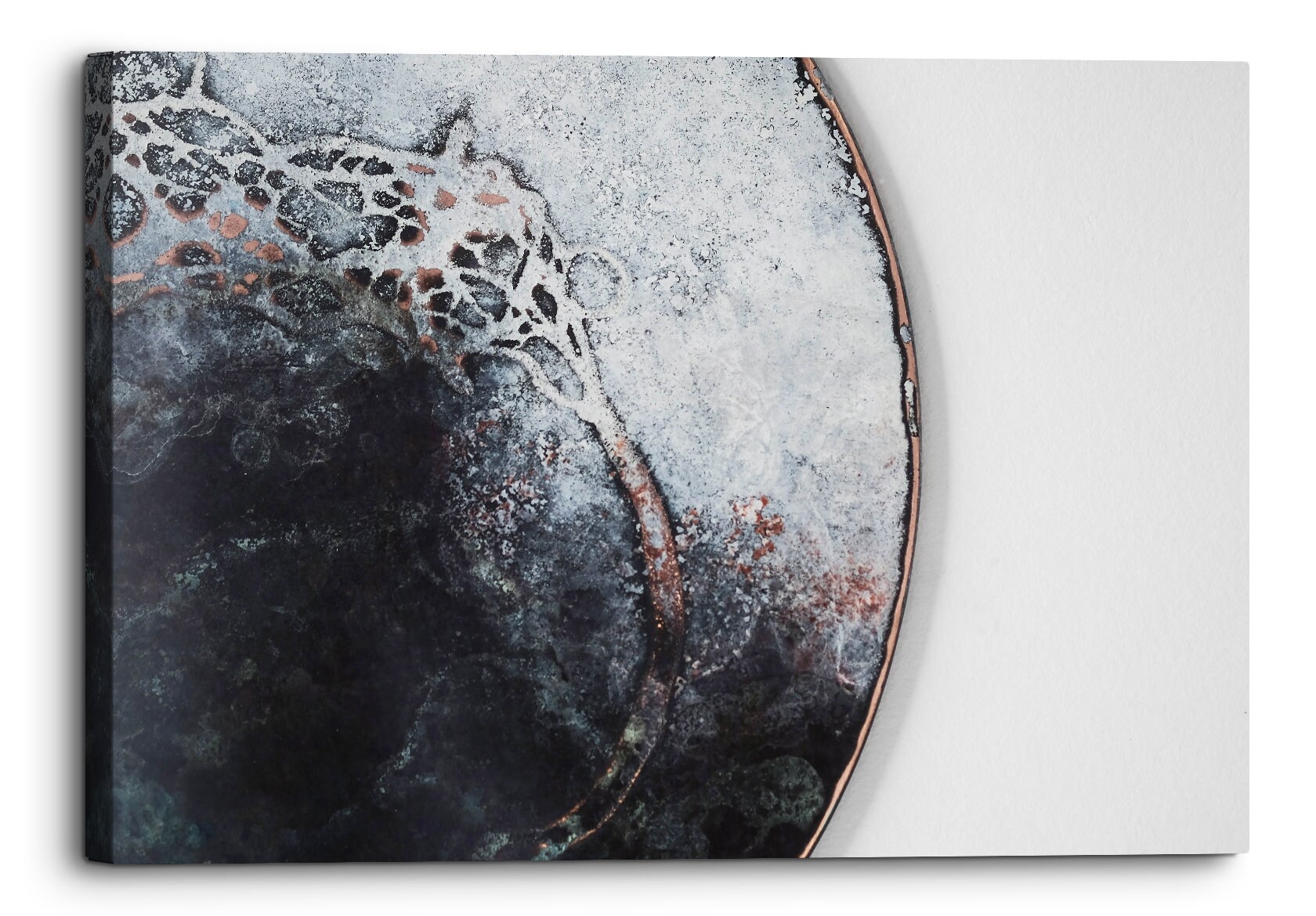 Abstract Circle Abstract Canvas Wall Art Picture Home Decor Etsy