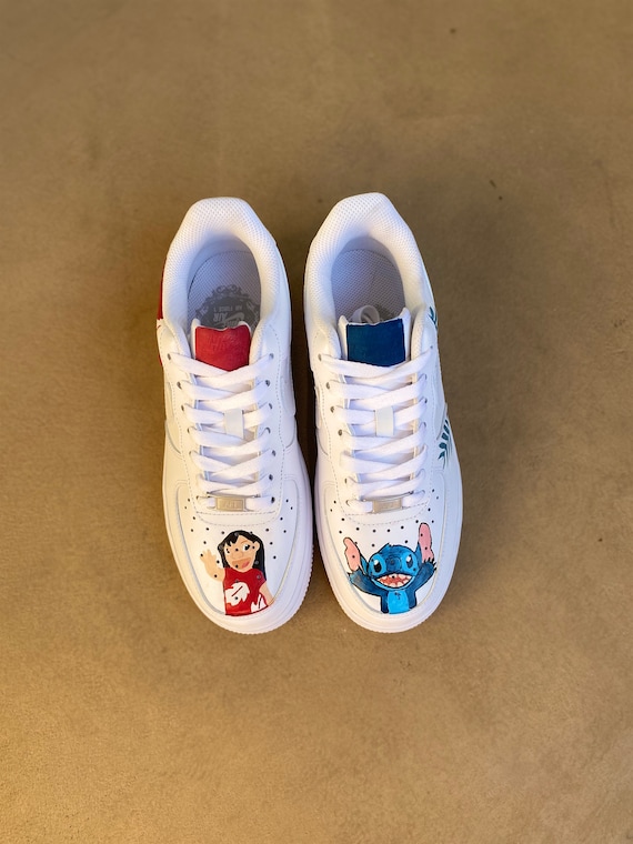 custom air force 1 lilo and stitch