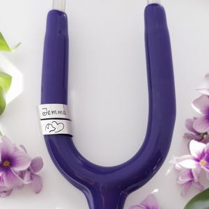 Stethoscope Charm, Personalized Stethoscope Name, Nurse Gift, Vet Name Tag, Graduiation , RN Gifts