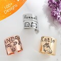 Personalized Stethoscope Name Tag, Original Custom Gift For Nurse, Doctor, Vet Charm, Medical Student, RVN Gift, Engraved Stethoscope product logo