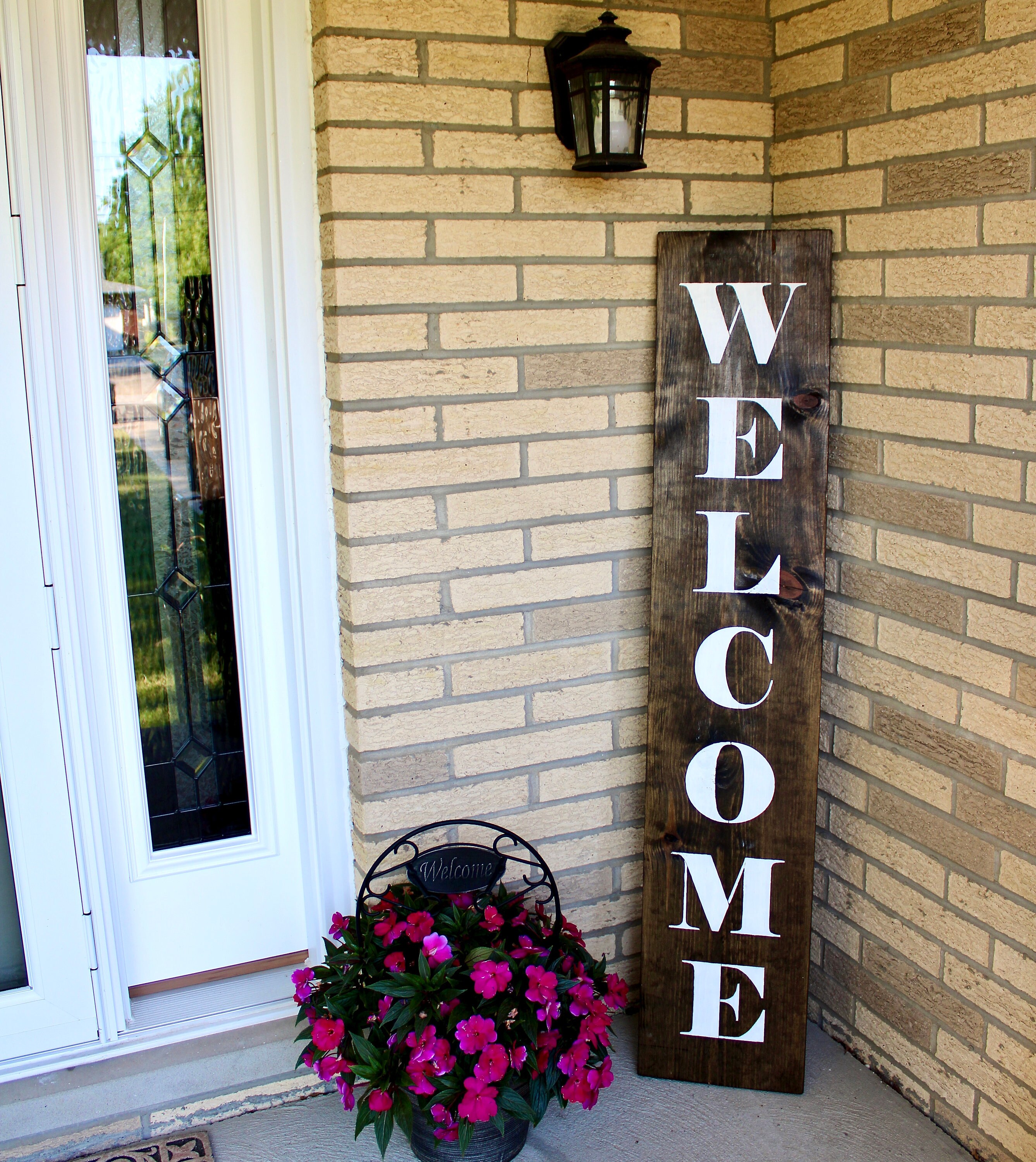 Reversible Porch Leaner Porch Leaner Front Porch Etsy Canada