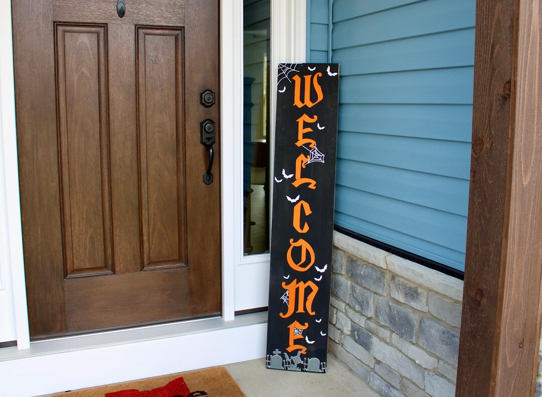 Reversible Christmas Porch Leaner Porch Leaner Front Porch Leaner Front