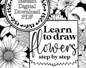 Learn to Draw Flowers step by step - PDF Download