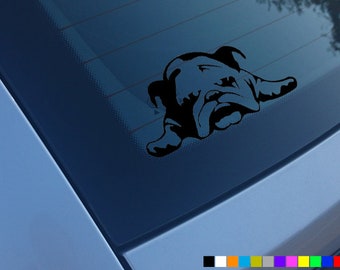 BRITISH BULLDOG Car Sticker Decal Vinyl Bumper Window Funny Novelty