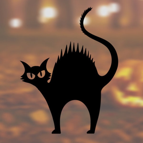 Scary Window Decal Etsy