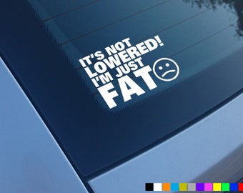 I/'m Happy Decal Window Sticker Funny Car RV Outdoor Vinyl Decal