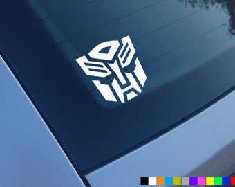 AUTOBOT autosticker sticker vinyl bumper venster grappige Dub Transformers