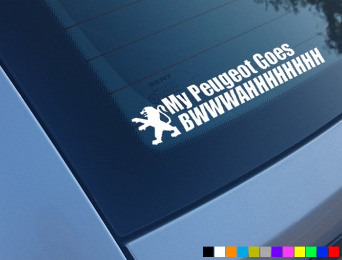 Stickers logo Peugeot sport-prix mini