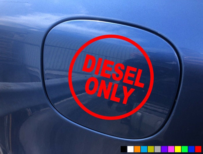 Adesivi Solo Carburante Diesel Decalcomanie Tappo Carburante Vinile - Foto 7