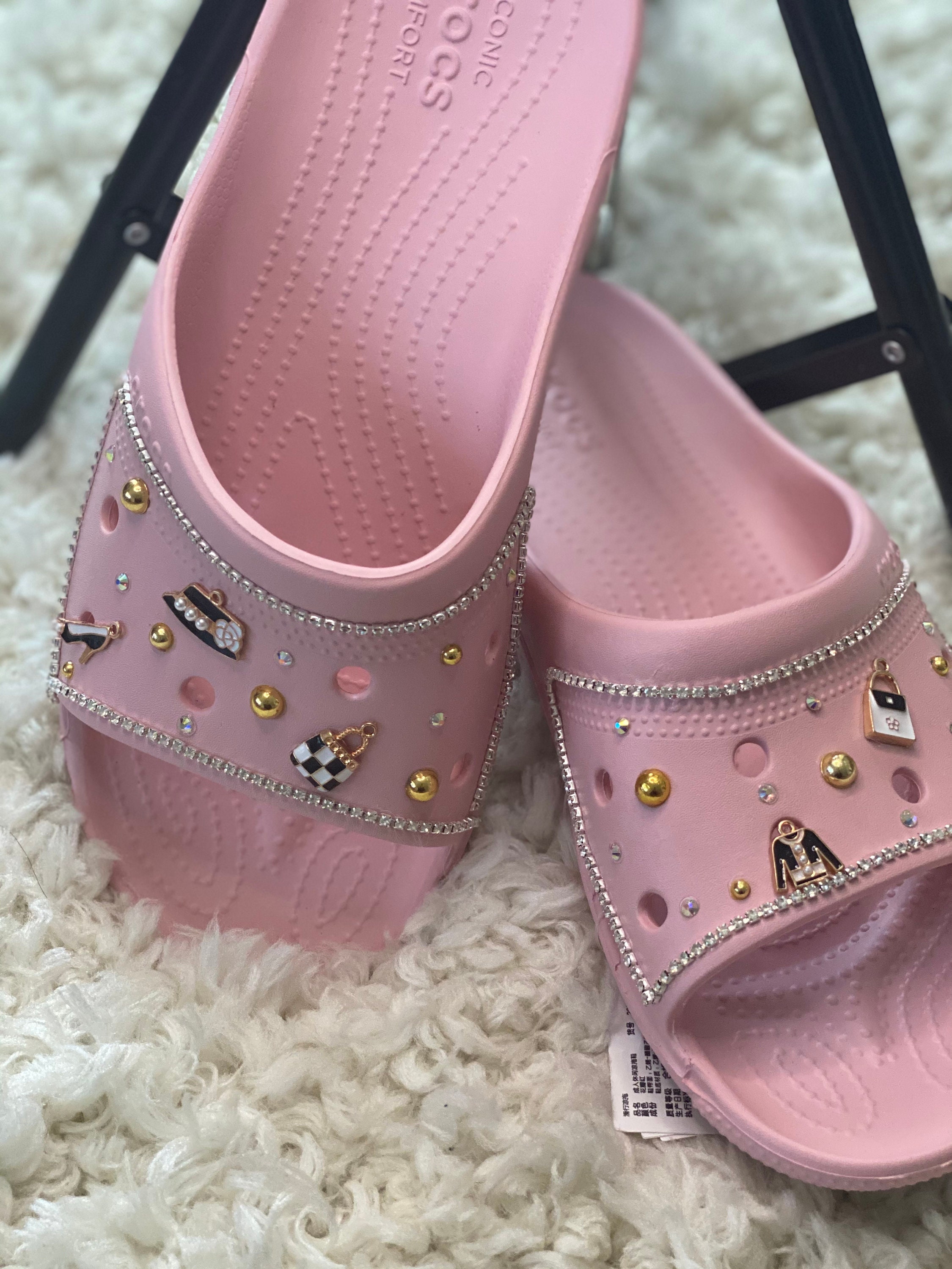 Custom Croc Slides - Etsy