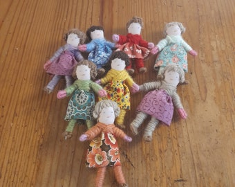 handmade little dolls