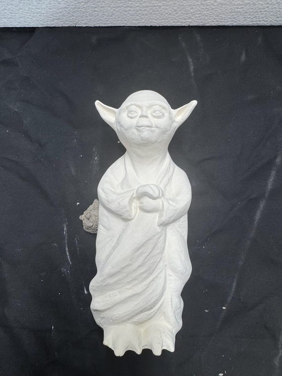 Vintage Ceramic figure from a mold from the 70's, recent pour