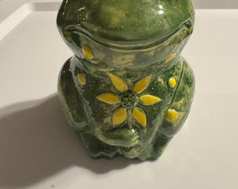 Ceramic Frog Scrub Pad Holder
