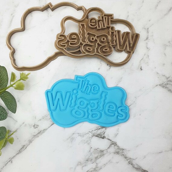 The Wiggles Cookie Fondant Stamp and Cutter Etsy Australia