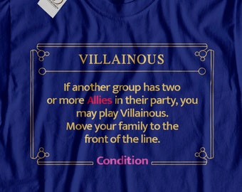Villainous T-Shirt | Disney Vacation Tee