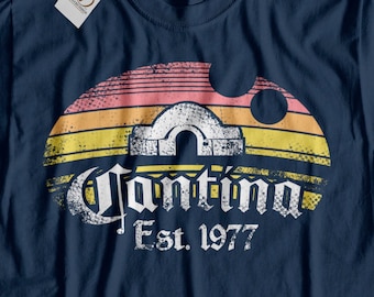 Star Wars Cantina T-Shirt: Galaxy's Edge Inspired Design