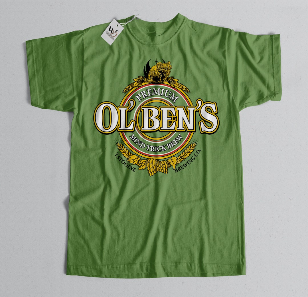 Ol' Ben's Mind Trick Brew Obi Wan Kenobi Shirt Tattooine Alcohol Beer ...