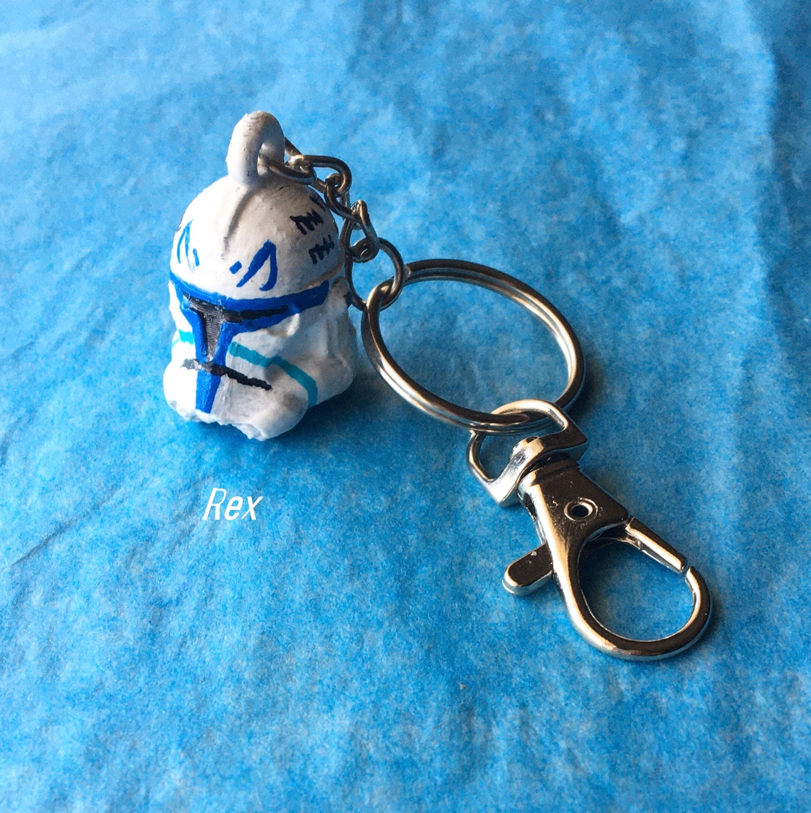 Clone Trooper Helmet Keychains Etsy