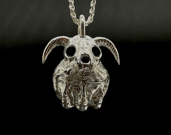 Sterlingzilveren Hecate-hanger: Griekse godin van de magie en maan | Griekse mythologie