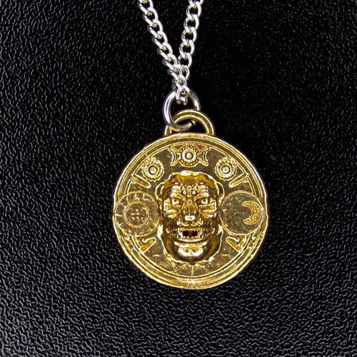 Pazuzu Sumerian Amulet, Handmade Sterling Silver Pendant