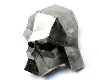 Darth Vader Star Wars Helmet, Artisan Sculpture, Metal Sculpture, metal sculpture star Wars