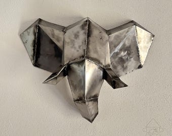 Metal elephant, metal sculpture elephant Handicraft sculpture, Metal sculpture, metal elephant sculpture