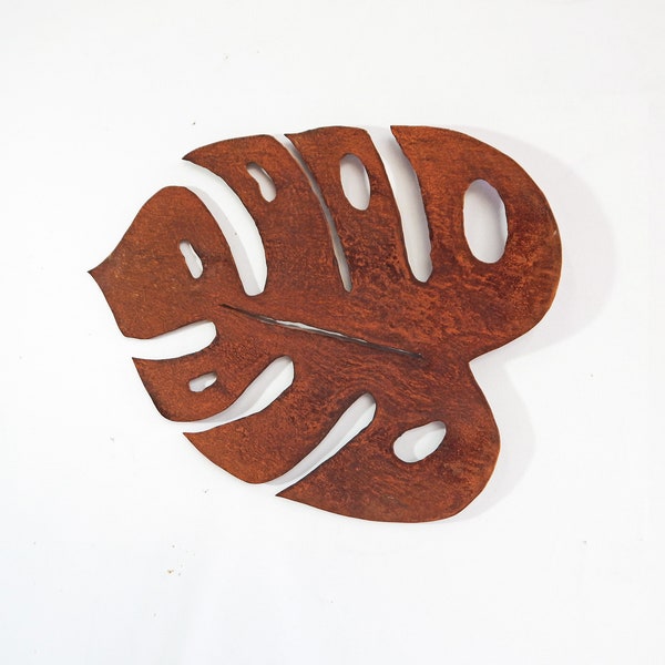 grande tôle pour décoration de jardin intérieur ou extérieur acier corten sculpture rouillée cadeau acier corten - par eddiart