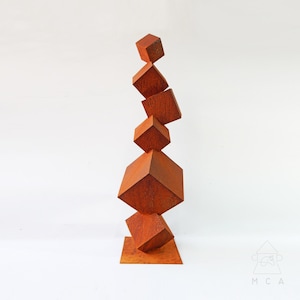 Escultura para jardin  de metal rustico / arte de yarda /  decoración para jardín / Arte de jardín / acero corten / Decoración de exterior