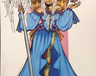 Magical Girl Art Print