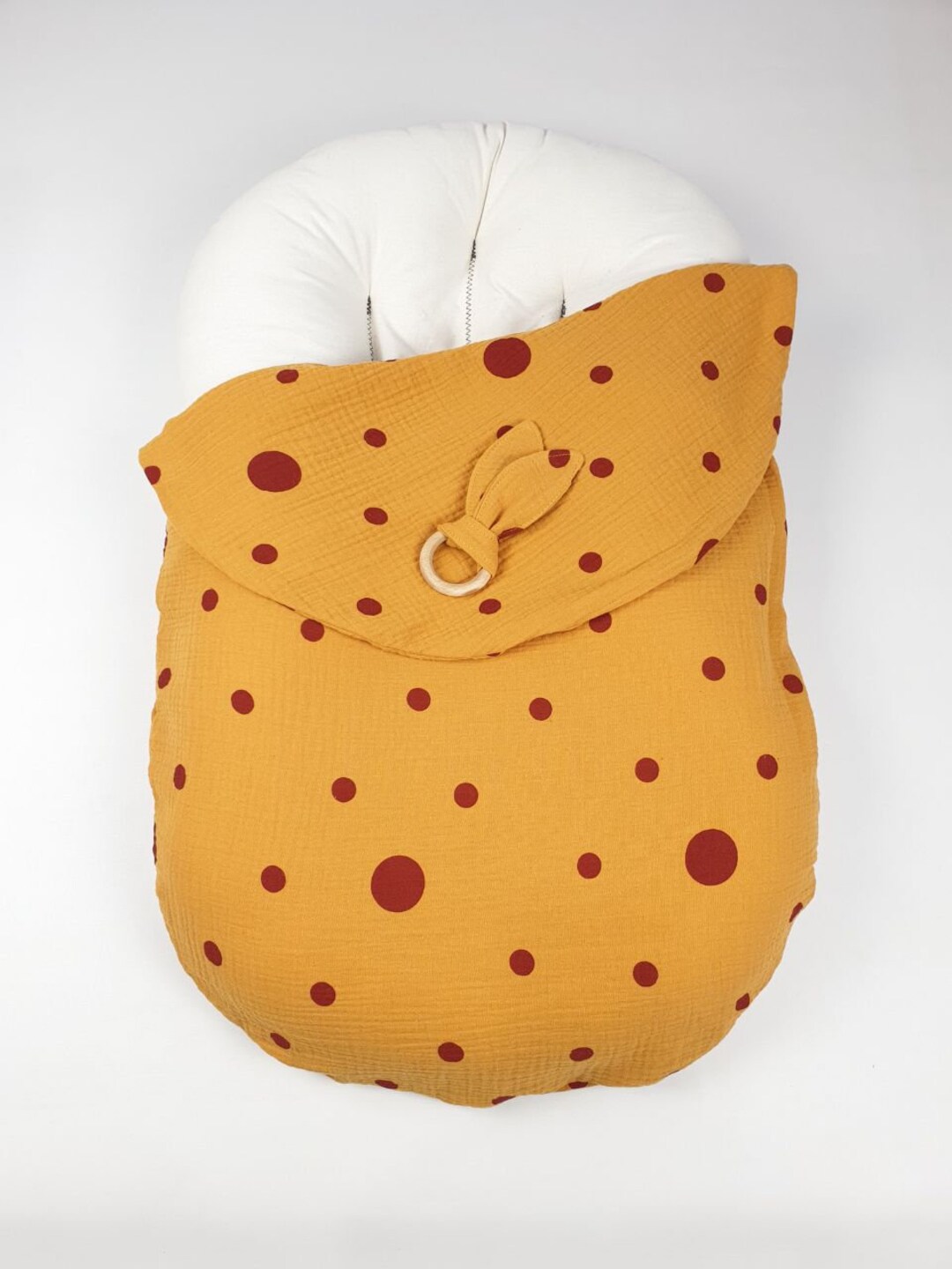 SNUGGLE ME Organic Cover, Handmade Cover , Cotton Satin Cover , Snuggle