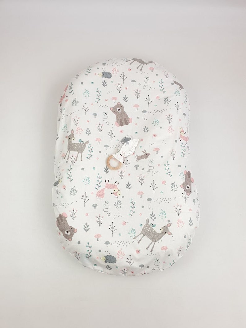 Cotton cover for snuggle me organic handmade cover cotton Etsy