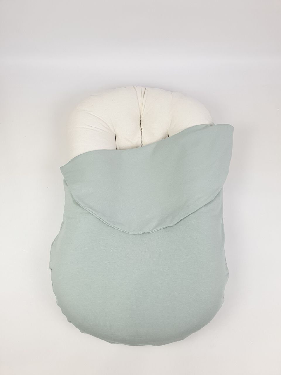 Snuggle Me Organic Cover Handmade Cover Jersey Knit Gray Etsy