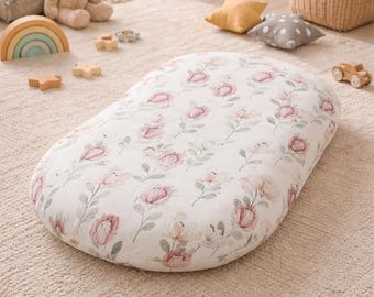 Handmade Muslin Cover for Snuggle Me Organic Lounger