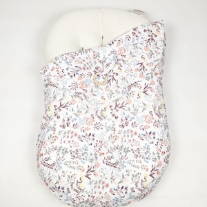 Cotton cover for snuggle me organic , handmade cover , cotton satin cover , snuggle me cover