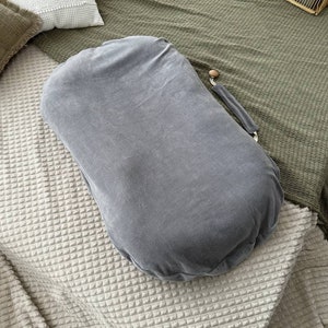 SNUGGLE ME cubierta orgánica, cubierta hecha a mano, cubierta de terciopelo de algodón, cubierta de acurrucarme