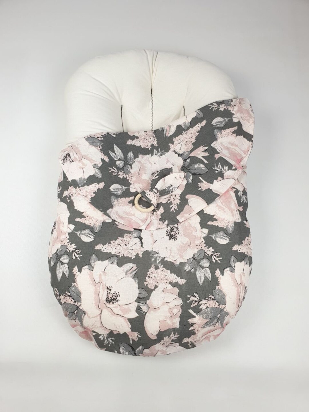 Cotton Cover for Snuggle Me Organic , Handmade Cover , Cotton Satin