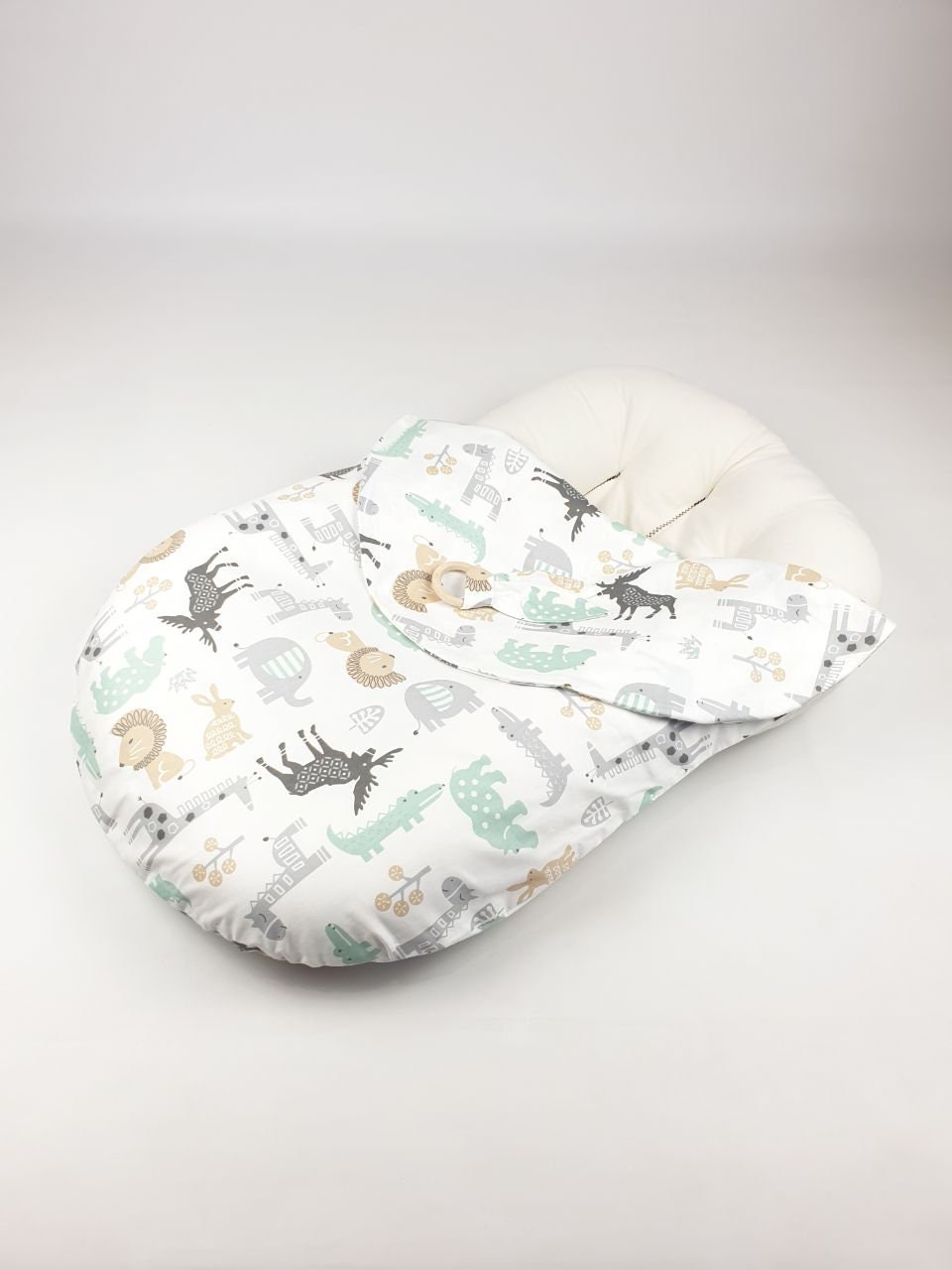 Cotton cover for snuggle me organic handmade cover cotton Etsy