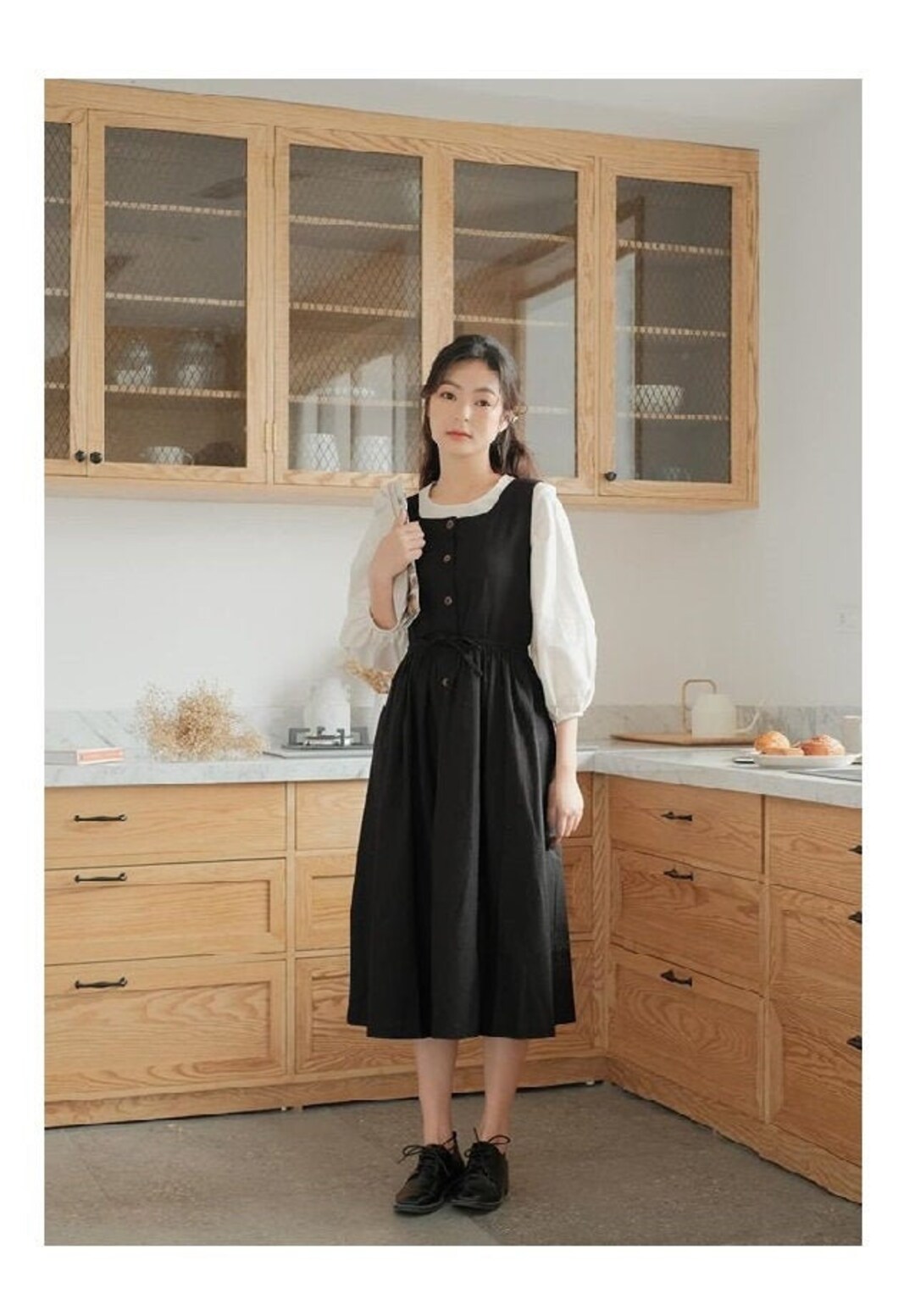 maternity dress linen HATCH Collection The Zahara Linen Maxi Dress in Isla Floral main image 0