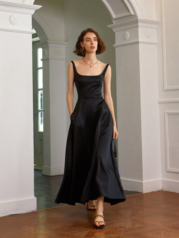 flare silk dress Buy Luffy main image 0