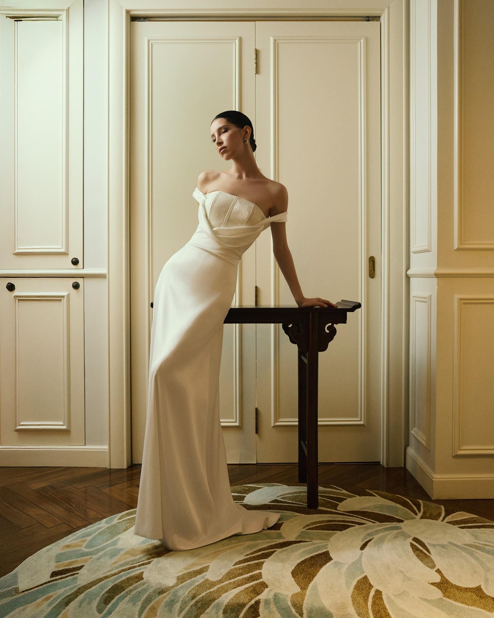 Womens White Engagement Dress