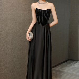 corset drop waist maxi dress Coco Dropped Waist Maxi Dress / Black | MESHKI