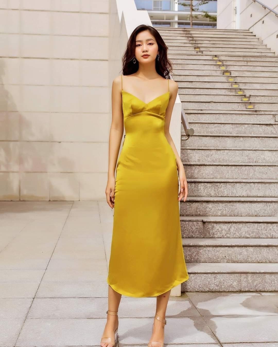 Mustard Yellow Bridesmaid Dress - Etsy