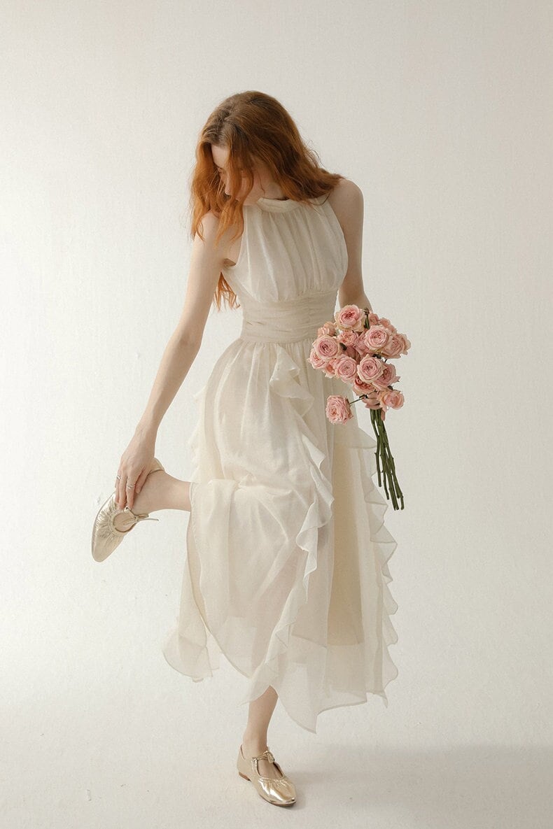 cheap but cute bridesmaid dresses Simple A-Line Coral Chiffon Long Bridesmaid Dresses, Sky Blue / 8